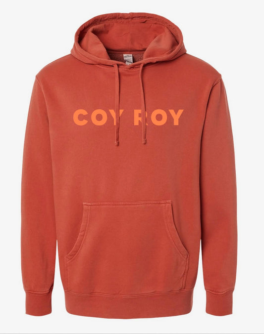 Coy Roy "Towards Orange" Hooded Sweatshirt