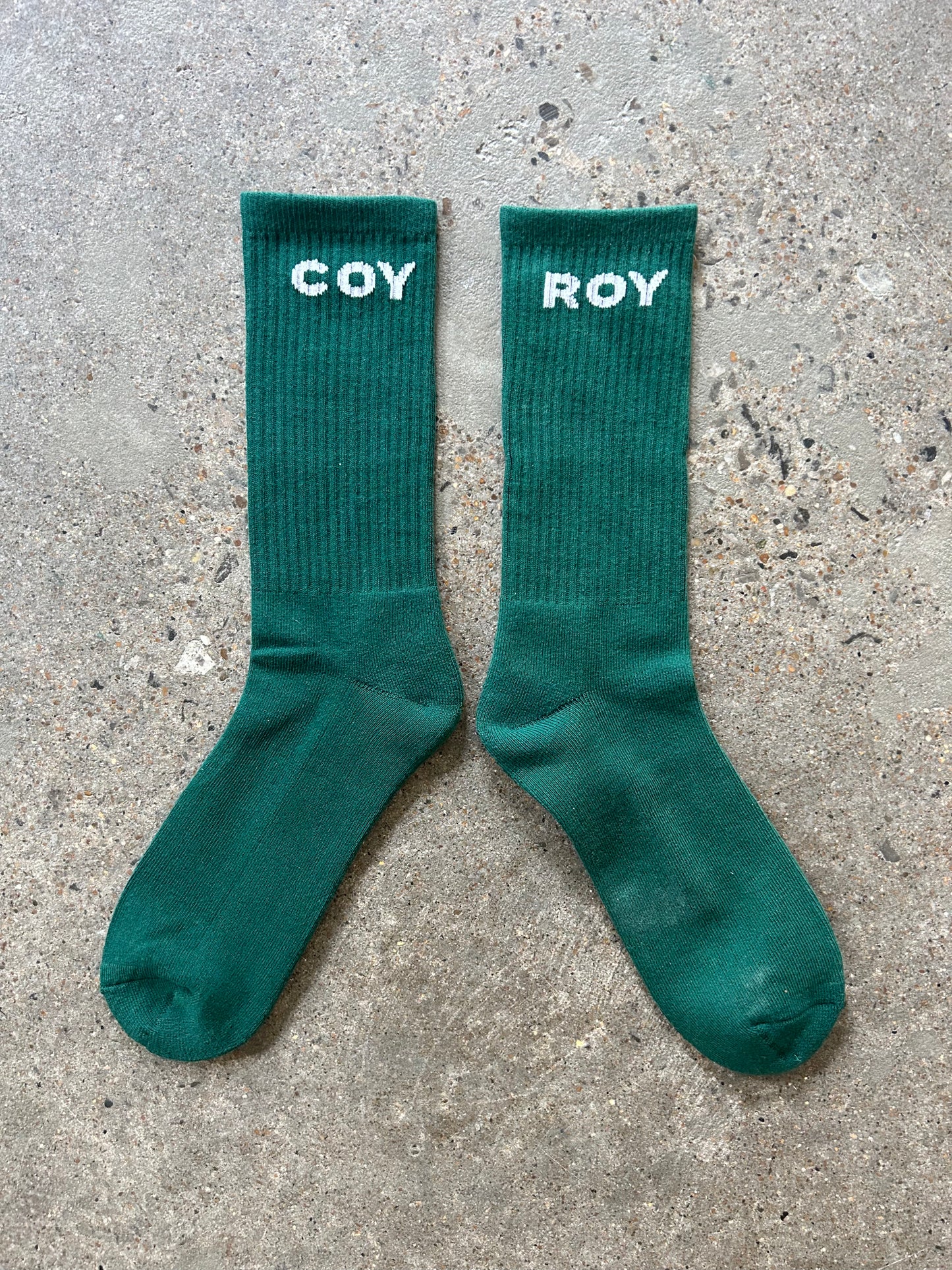 Coy Roy Rocks "Green" Socks